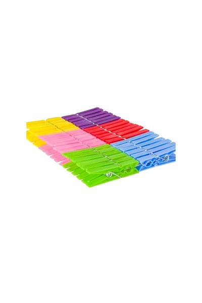 Doğuş Mutfak Щипка за дрехи със стоманена пружина, 144 части