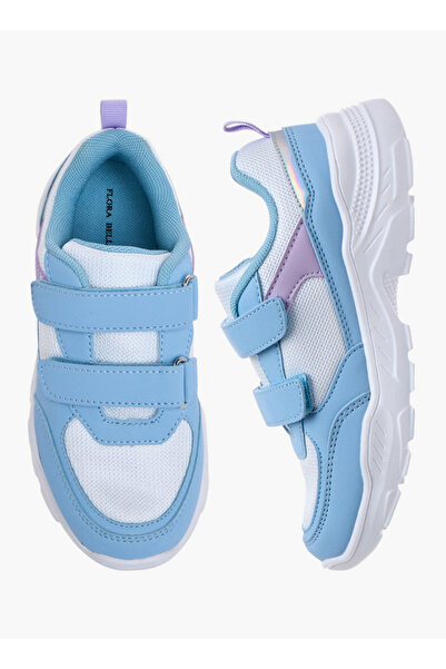 Flora Bella by Shoexpress Panelled Sneakers with Hook and Loop Closure