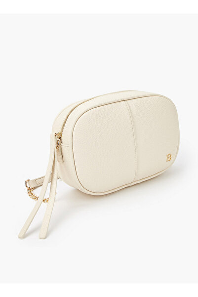 Flora Bella by Shoexpress Solid Crossbody Bag with Adjustable Strap and Zip Closure W 5 x H14 x D 21 cm