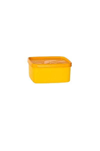 IRAK PLASTİK Alaska Deep Freezer Storage Container - Shallow and Square (650 ml) Yellow