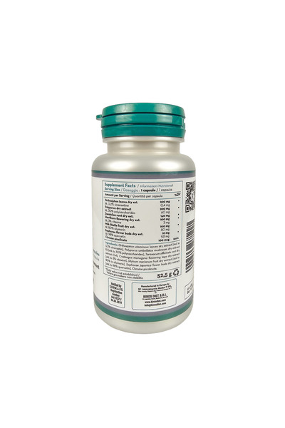 Kiros Diet DE:TOX, Supliment Avansat Drenant si Detoxifiant cu Extracte Vegetale si Crom, 60 comprimate