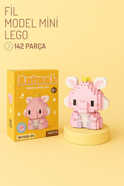 Nandy Home Fil Model Karakter Figürü 3D Yapı Oyuncakları