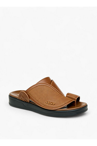 LBL by Shoexpress صندل عربي منسوج سهل الارتداء مع حلقة لأصابع القدم