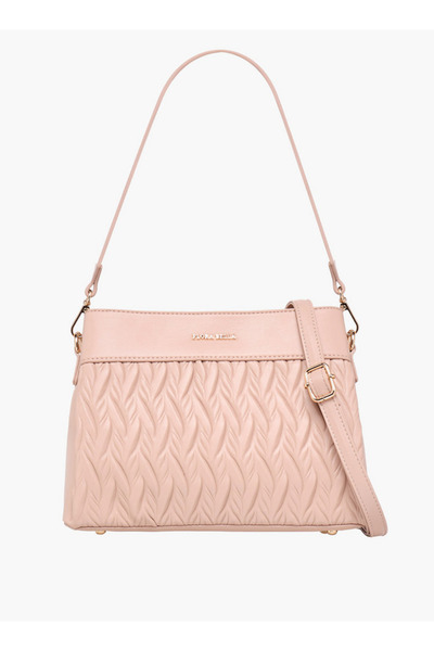 Flora Bella by Shoexpress حقيبة فلورا بيلا المزخرفة ذات الحزام الكتفي القابل ...