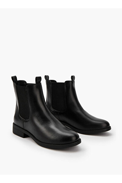 Lee Cooper Women's Solid Slip-On Ankle Boots