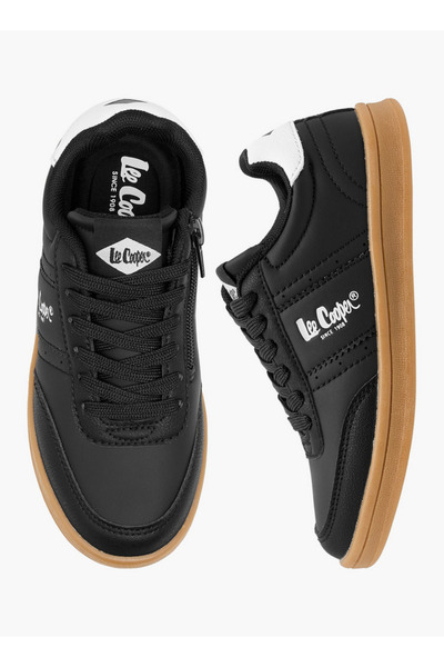 Lee Cooper Boys' Logo Print Lace-Up Sneakers