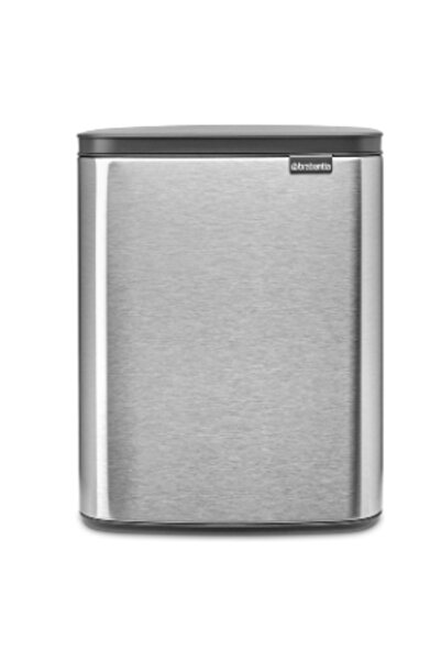 Brabantia Bo Atık Kutusu, 12L - Mat Çelik Parmak İzi Geçirmez