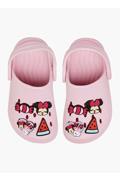Disney Minnie Mouse Jibbitz Clogs with Backstrap
