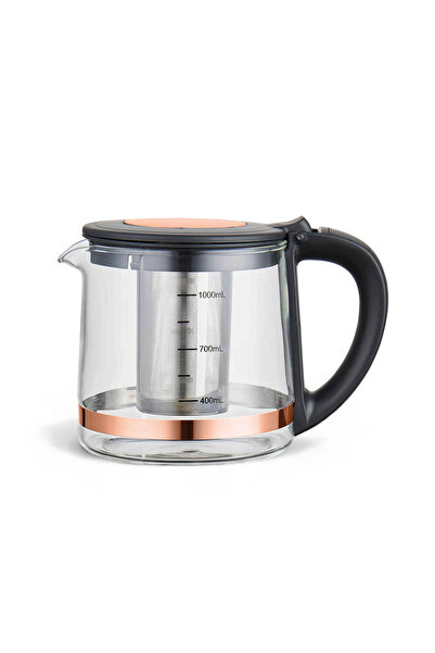 Any Morning Čajový automat De23203sx se skleněnou konvicí a ocelovou konvicí