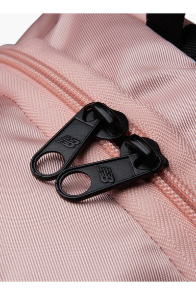 New Balance Logo Print School Backpack with Adjustable Straps - 17x31x45 cm