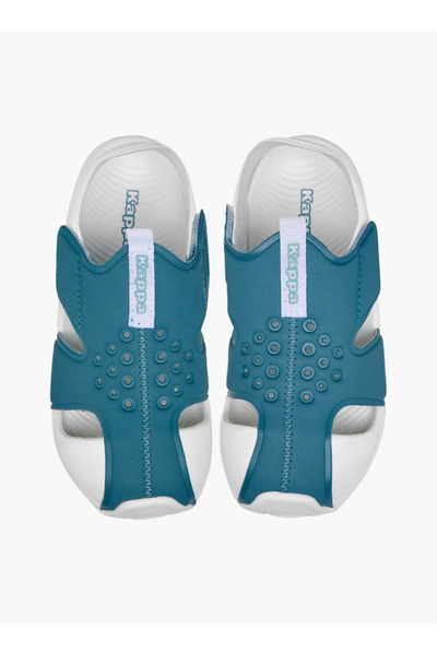 Kappa Girls' Textured Sports Sandals with Hook and Loop Closure