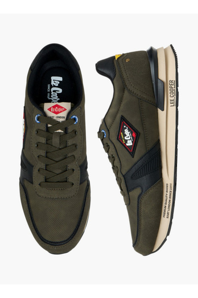 Lee Cooper أحذية رياضية برباط للرجال