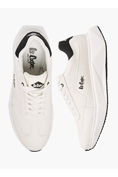 Lee Cooper Men's Solid Lace-Up Sneakers