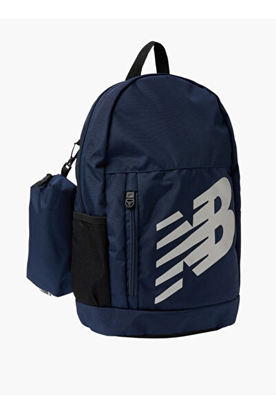 New Balance Logo Print Backpack with Pencil Case