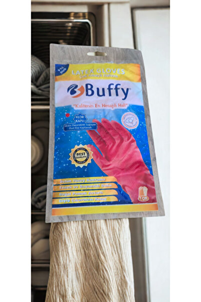 BUFFY BULAŞIK ELDİVENİ ÇOK AMAÇLI BANYO VE MUTFAK İŞLERİNDE