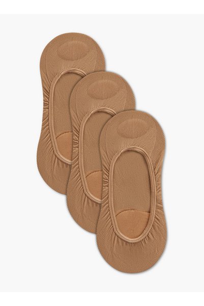 GLOO Solid No Show Socks - Set of 3