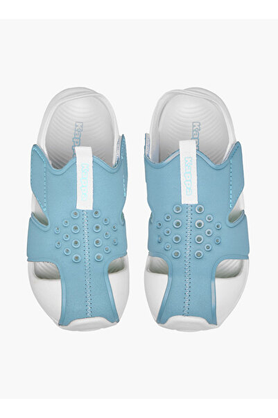 Kappa Boys' Perforated Sandals with Hook and Loop Closure