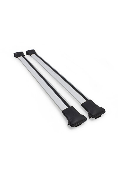 CHROMELINE Dacia Duster Ara Atkı port bagaj Tavan Barı 2010-2013 gri renk Aleminyum