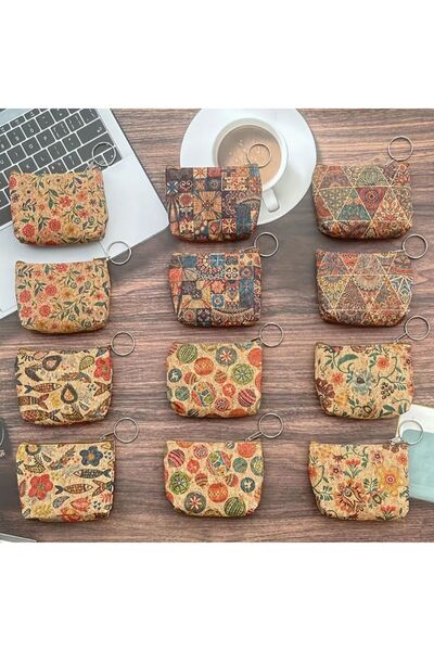 Yıldız Accessory Ethnic Patterned Mini Bag Wallet 1 Piece