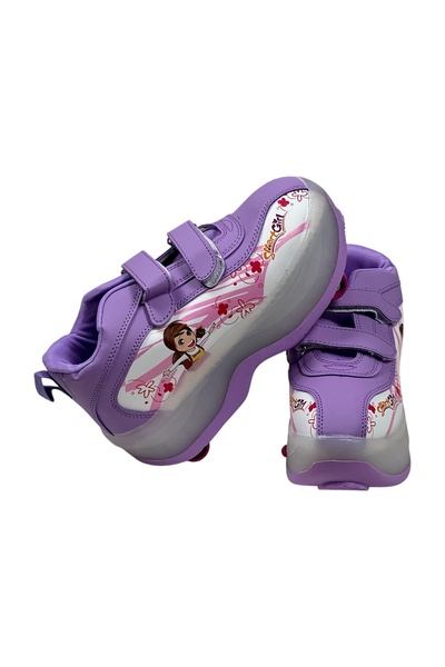 ALBADER Children's Roller Skates 4 Wheels, Roller Skates Shoes, Kids Roller With Foldable Wheels