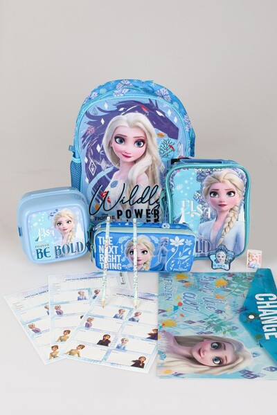ELSA FROZEN TEK BÖLMELİ KÜÇÜK BOY 32 CM ANAOKUL,KALEM VE BESLENME ÇANTASI,BES...