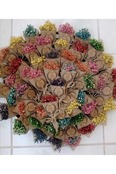 HYL HOME Buket Cipso Nikah Şekeri Nişan Söz Kına Hediyelik Magnet Li 35 'li