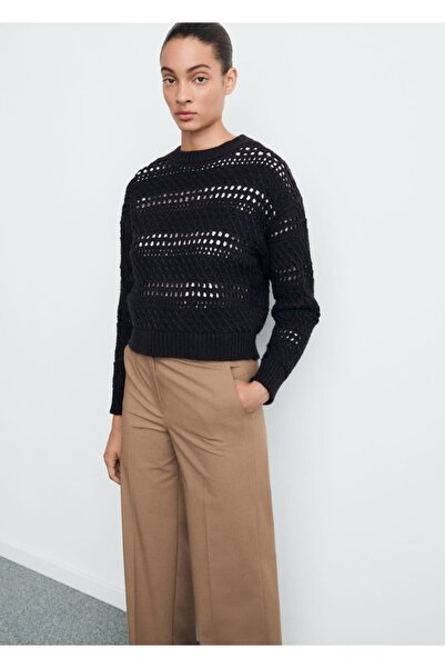 MANGO Woman Ajur örgü kazak