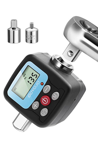 Choice محول مفتاح عزم الدوران الرقمي GN135N GOYOJO - محول أداة عزم الدوران الإلكتروني الدقيق ومقياس عزم الدوران مع