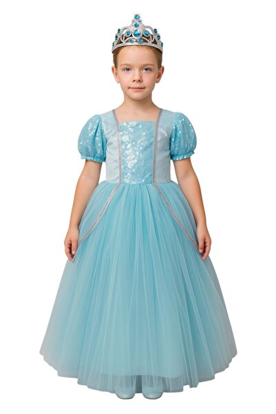Gala Kostüm Masal Kahramanı Cinderalla Kostümü Çocuk