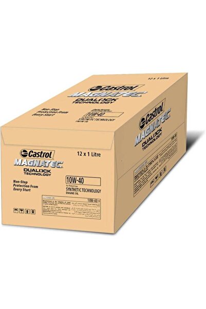 CASTROL علبة زيت محرك ماجناتيك 10W-40 (12 قطعة)