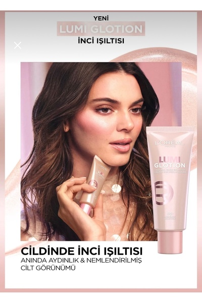 L'oreal Paris Glotion All-in-one Doğal Işıltı 901-Fair Glow 40 ml Highligter ...