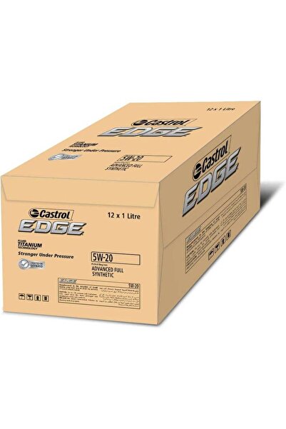 CASTROL زيت محرك إيدج 5W-20 (علبة من 12 قطعة)