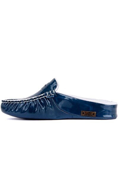 SailLakers - Papuci de casă pentru femei albastru petrol 109-557-X