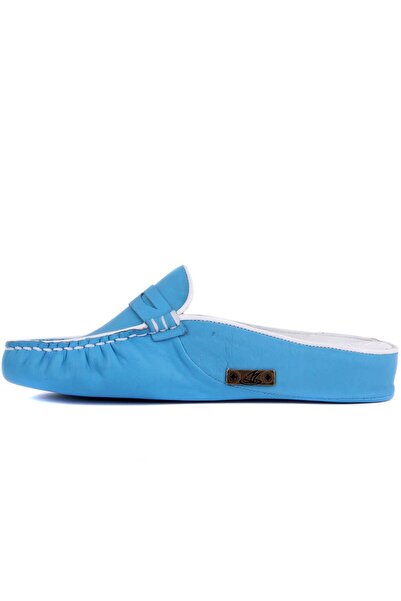 SailLakers - Μπλε γυναικείες παντόφλες 109-557-X