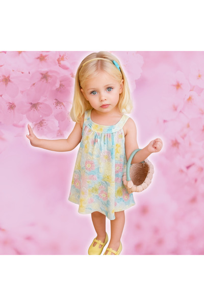 darko Φόρεμα λουλουδιών Παιδικό φόρεμα για κορίτσια Δώρο Μικρό κοριτσάκι Βρεφ...