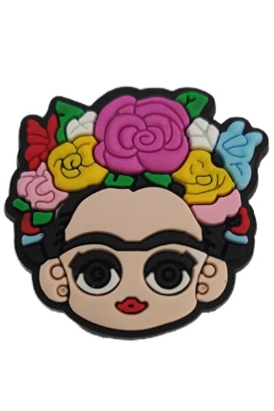 Crocs Terlik Süsü Çiçekli Saçlar/Renkli Saç Jibbitz /Flower Charm /terlik Aksesuarı