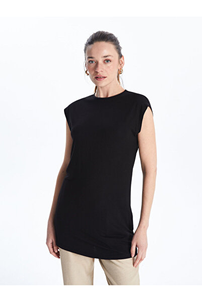 LC Waikiki تي شيرت نسائي برقبة دائرية للموسم الجديد - S5MU75Z8