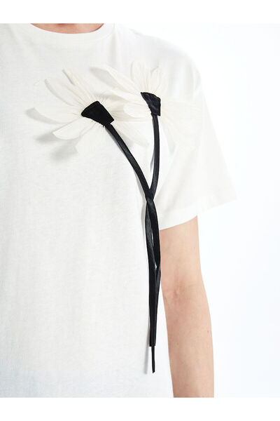 LC Waikiki Crew Neck Floral Women's T-Shirt