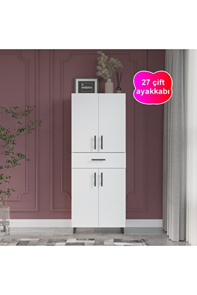 modüleva 8 bölmeli ayakkabılık / çok amaçlı dolap