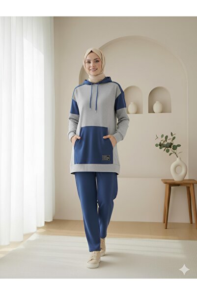 Modamorfo Kangaroo Pocket Double Color Set -Grey