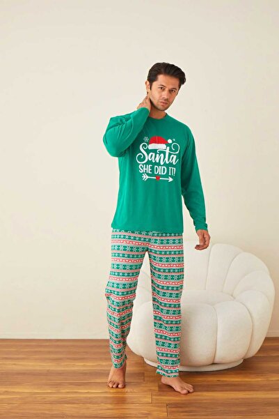 Intisimo Ανδρικές Πιτζάμες, Χριστουγεννιάτικο Θέμα, Άγιος Βασίλης, τα κατάφερ...