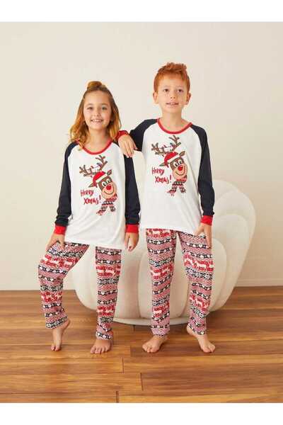 Intisimo Pijamale pentru copii, Temă de Crăciun, Crăciun fericit! Reni, Bumba...