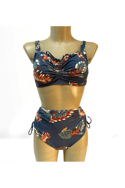 Intisimo Μαγιό, Δύο Τεμάχια, Ψηλόμεσο, Πράσινο - 48