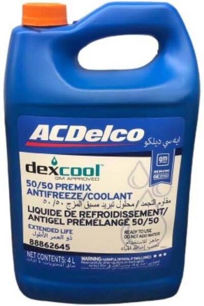 ACDELCO مياه رادياتير أمريكية حمراء 4 لتر
