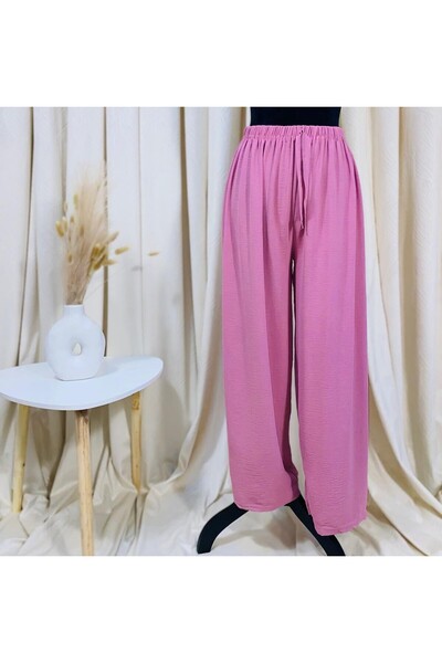 Intisimo Παντελόνι με φαρδύ μπατζάκι Άνοιξη-Καλοκαίρι, Ροζ
