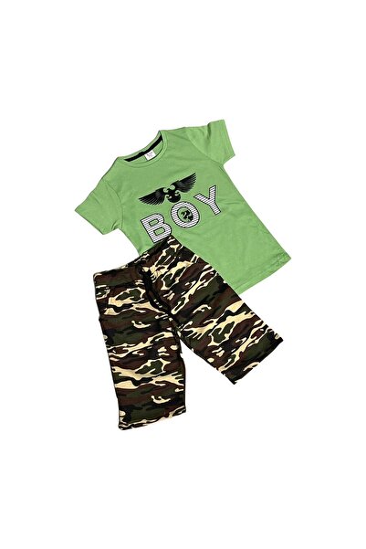 Intisimo Costum pentru copii, Armată, Băieți, Verde -3 ani