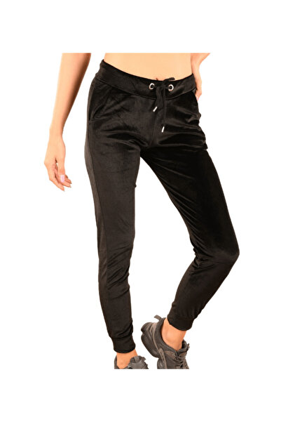 Intisimo Pantaloni de damă, catifea, negri - L