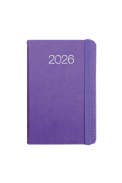 KILAVUZ REKLAM 2025 Günlük Cep Ajandası Mor