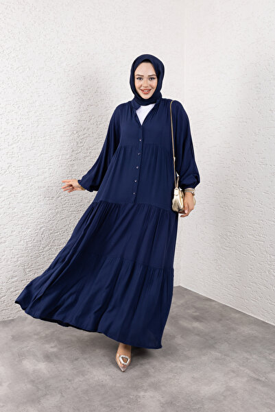 Dm Life Alaçatı Model Viskon Pamuklu Elbise