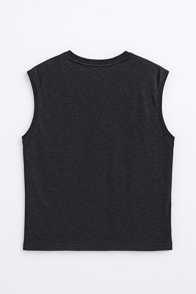 MARKAPIA Ανδρικό μπλουζάκι με λαιμόκοψη μηδέν μανίκι 100% βαμβάκι